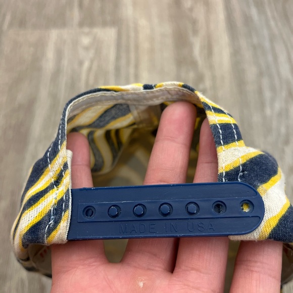 Cal State Unique wavy hat blue yellow SnapBack - Picture 8 of 8